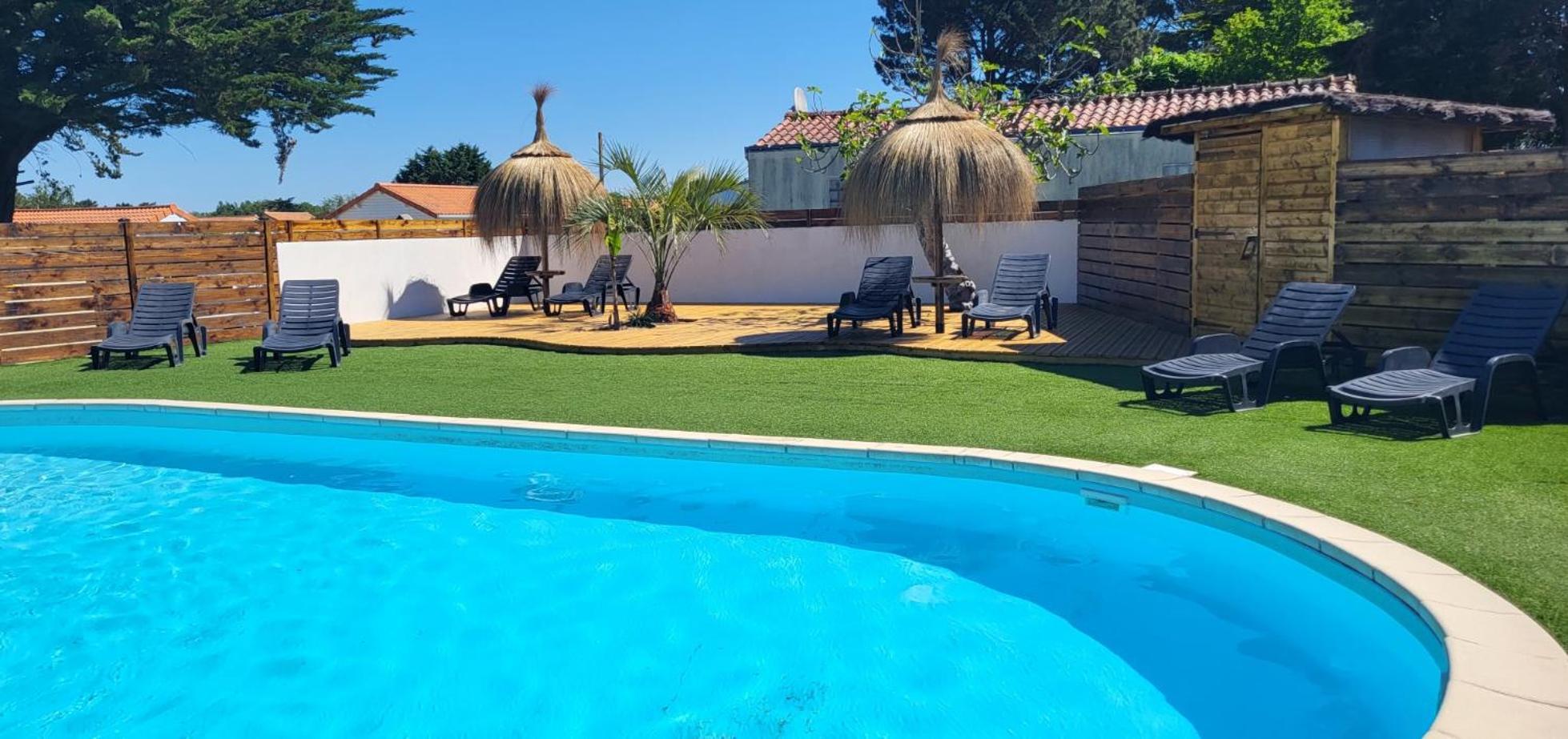 Camping L'Albatros La Plaine-sur-Mer Buitenkant foto